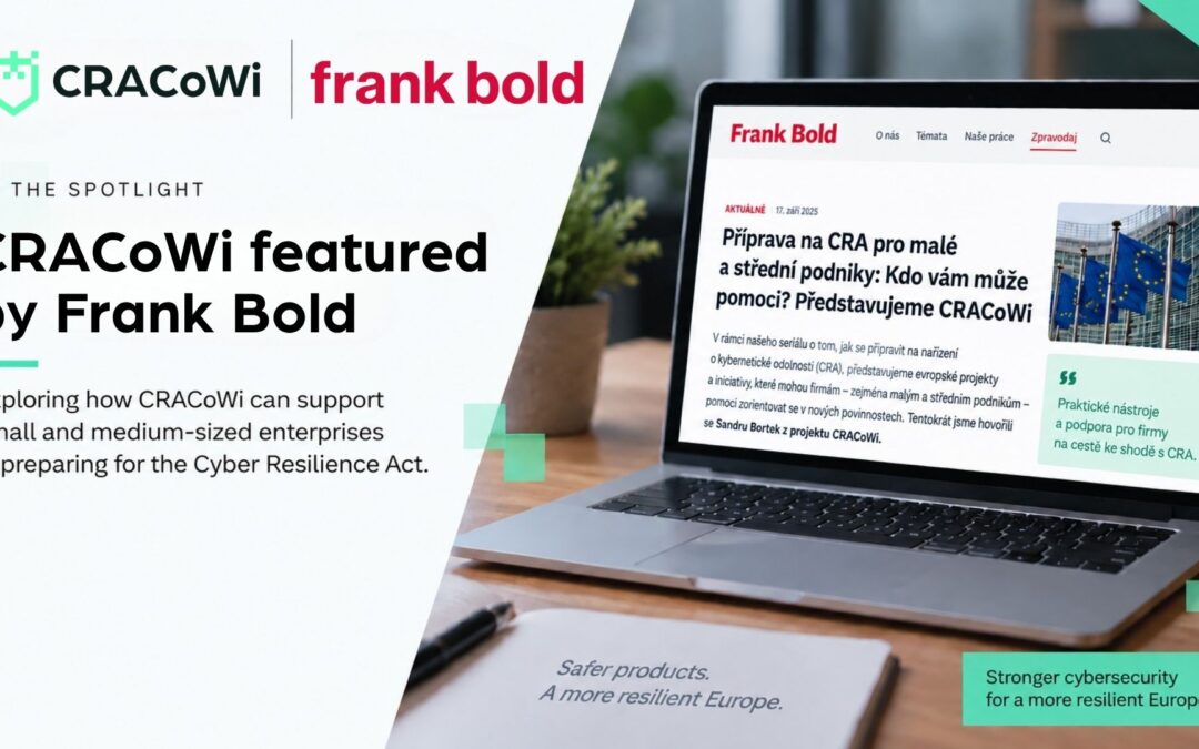 CRACoWi Featured by Frank Bold in Its CRA Support Series for SMEs